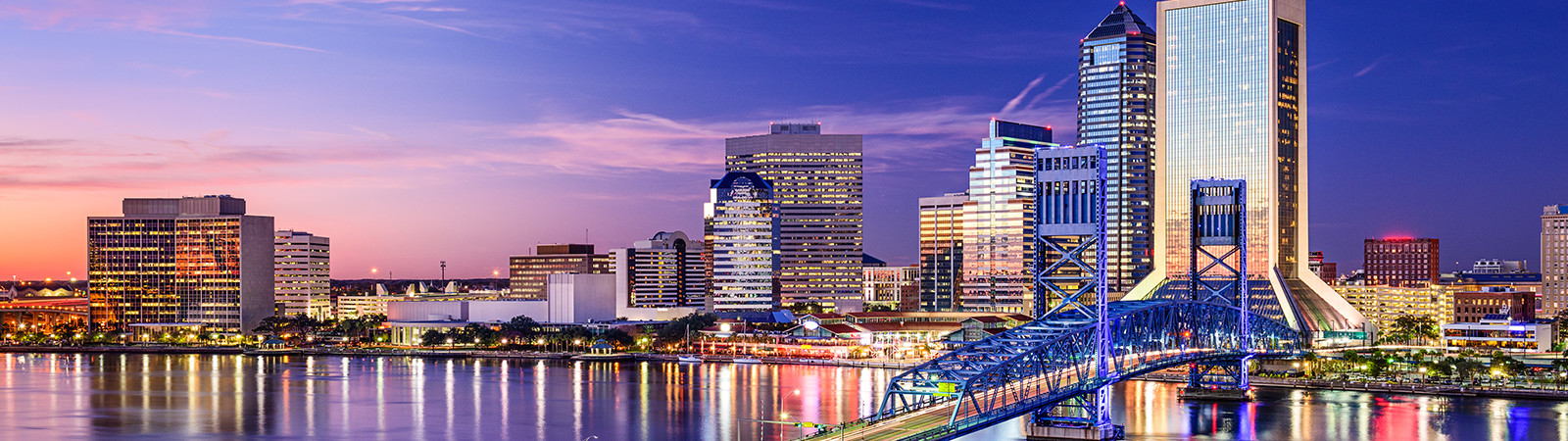 Jacksonville Skyline at Night